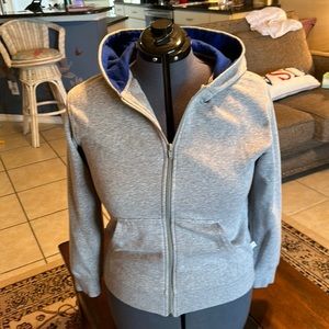 Simply sport zip up hoodie Sz L (14/16) youth